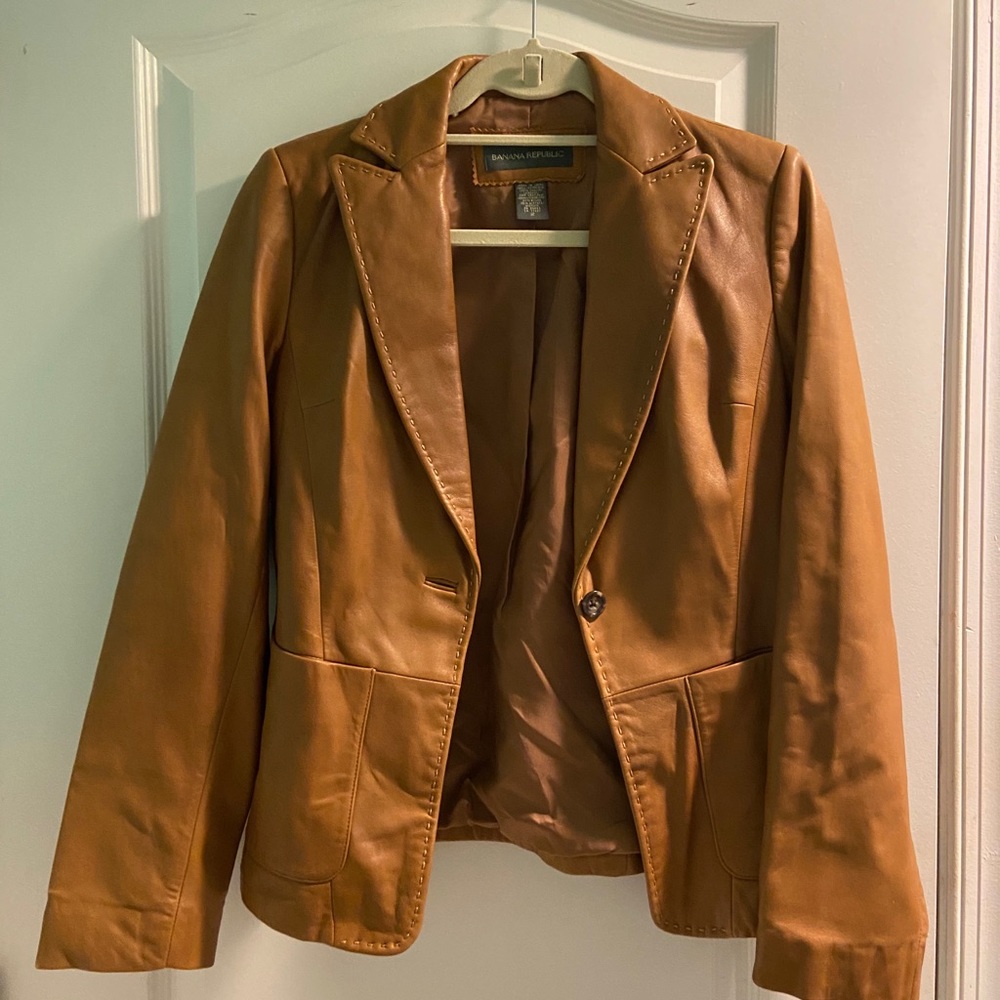 Banana Republic Leather Jacket